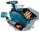 MAKITA Akku-Schlagbohrschrauber 18 V BHP453RHEX4 + Extra!