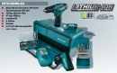 MAKITA Akku-Bohrschrauber DF330DWLX2 + Extras