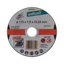wolfcraft 3 Trennscheiben Inox ø 115x1,0x22,2 mm