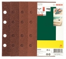 Bosch  25-teiliges Schleifblatt-Set für Schwingschleifer 93x185 2