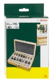 Bosch  15-teiliges HM-Fräser-Set (Ø 8 mm Schaft) 2