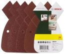 Original Bosch Zubehör: 25-teiliges Schleifblatt-Set für B&D M 1