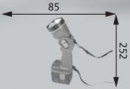 HITACHI UB 18 D(14,4-18V) Akku-Lampe 2