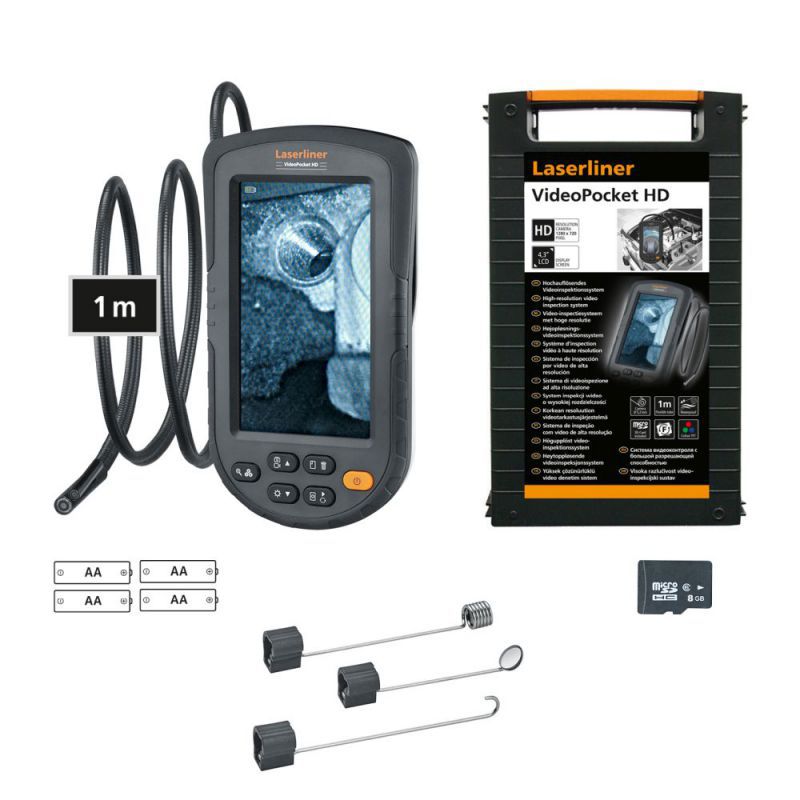 Laserliner Blackline Laserliner Videoinspektionssystem VideoPocket HD - 082.262A