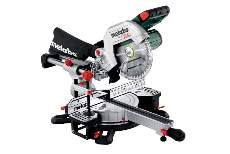 METABO Akku-Kappsäge KGS 18 LTX BL 216 (614216850) mit Zugfunktion;