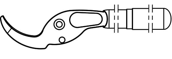 Felco 220/1 - Griff mit Gegenklinge für F220