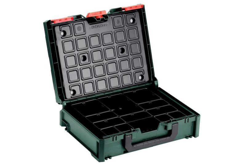 Metabo Zubehör METABO metaBOX 118 Organizer mit 12 Sortimo Einsatzboxen (626897000)