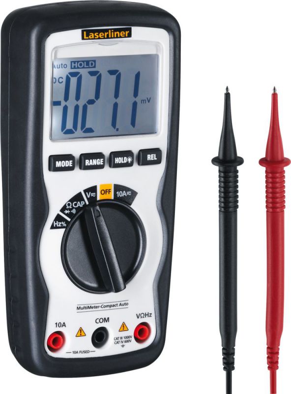 Laserliner Professionelles Multimeter MultiMeter-Compact - 083.034A