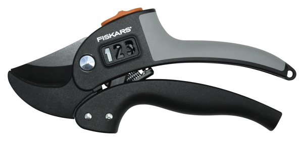 FISKARS PowerStep Gartenschere, Amboss - 1000575