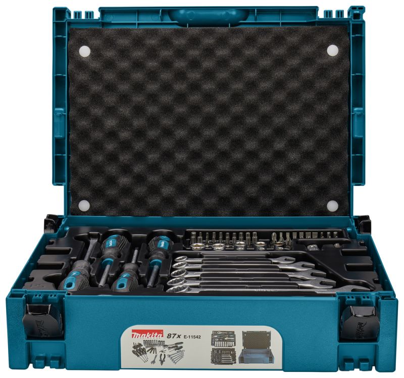 MAKITA-Zubehör MAKITA Werkzeug-Set 87-tlg. MAKPAC (E-11542)