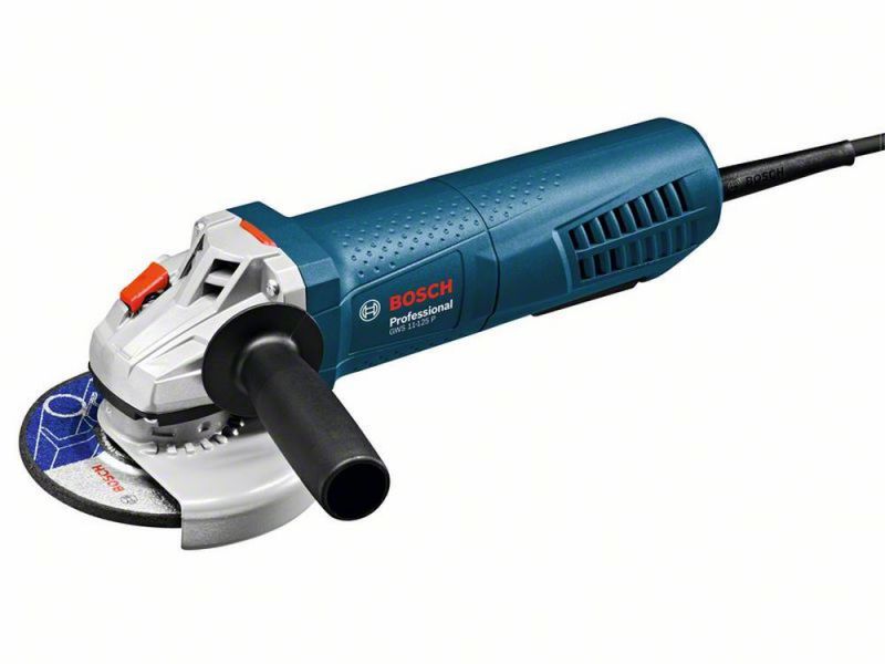 Bosch Winkelschleifer GWS 11-125 P, 240 V + Zusatzhandgriff 0601792202