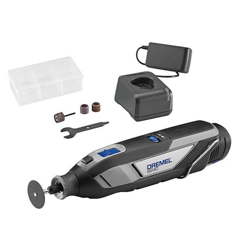 Dremel 8240, Kabelloses Multifunktionswerkzeug, 1x 12-V-2Ah-Akku, 5 Zubehöre F0138240JA