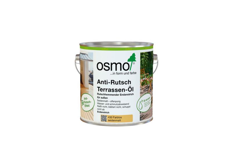 Osmo Anti-Rutsch Terrassen-Öl Farblos 2,50 l - 11500073