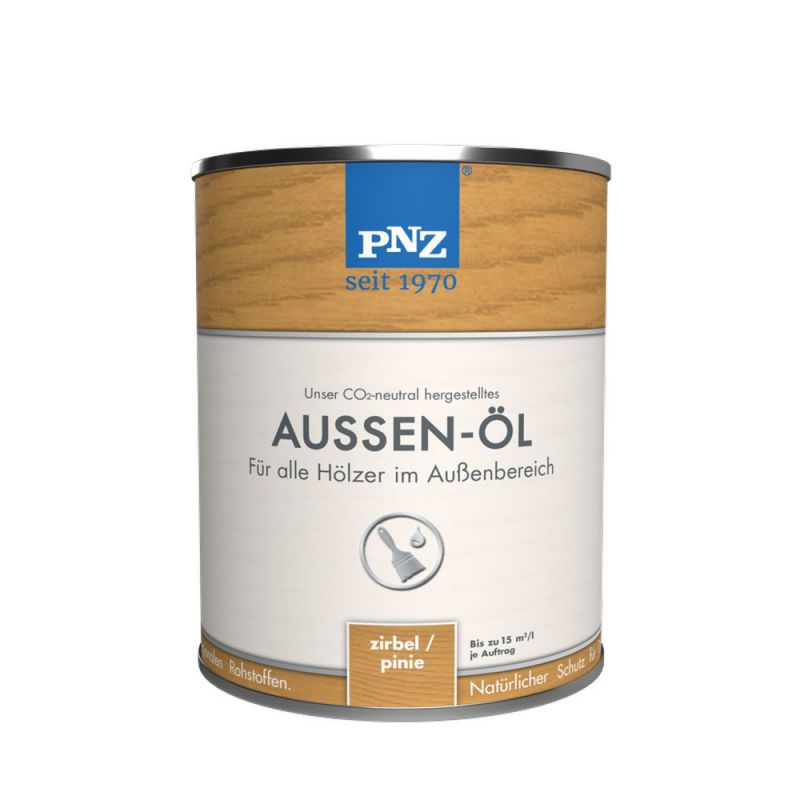 PNZ Außen-Öl (mittelgrau effekt) 2,50 l - 07318