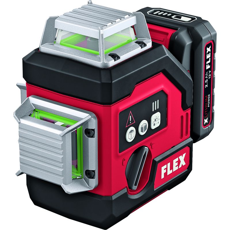 FLEX Kreuzlinien-Laser ALC 3/360-G/R 12 Set - 532278