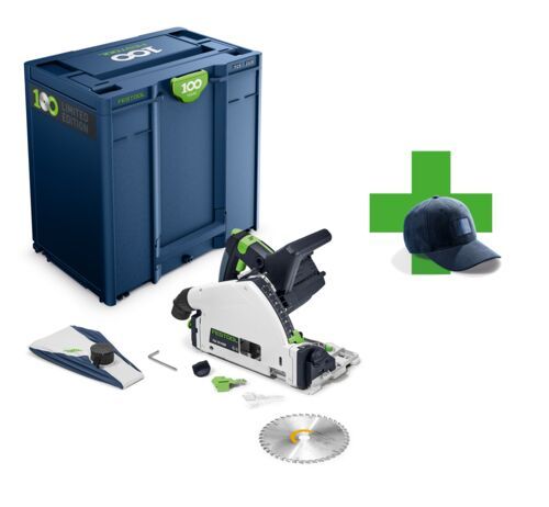 Festool 26 FESTOOL 100 Jahre Akku-Tauchsäge TSC 55 KEB-Basic 100Y Limited Edition - 578223