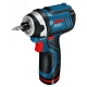 BOSCH GDR 10,8 -Li + 2 Akkus + Holster + L-Boxx