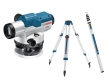 BOSCH Optisches Nivelliergerät GOL 20 D + BT 160 + GR 500
