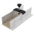wolfcraft 1 Gehrungsschneidlade Alu m. Halteklemme