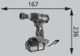 HITACHI WR 18 DL(3.0L) Akku-Schlagschrauber